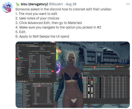 how to edit colorsets in penumbra